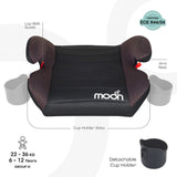 Moon Kido Baby Booster Car Seat with isofix - Brown
