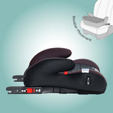 Moon Kido Baby Booster Car Seat with isofix - Brown