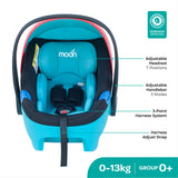 Moon Bibo Max Car Seat - Green