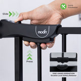Moon Secura Safety Gate 76cm-80cm With 20Cm Extension