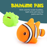 Moon Bath Buddies Fish Family