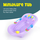 Moon Mini Duck Bath Tub - Purple