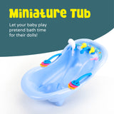 Moon Mini Duck Bath Tub - Blue