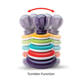 Moon Tumbler Stacking Rings Toy