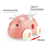 Moon Cartoon Friction Car - Ladybird