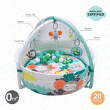Moon Jungle Friends Baby Pool Playmat & Activity Gym