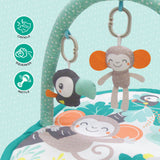 Moon Jungle friends Baby playmat & Activity Gym With Single Arch