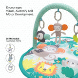 Moon Jungle friends Baby playmat & Activity Gym With Single Arch