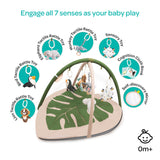 Moon Forest Theme Baby PlayMat with 7 Detachable Toys -Beige