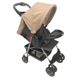 Moon Bezik One Fold Stroller - Biege