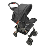 Moon Bezik One Fold Stroller - Grey