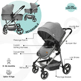 Moon Pro 2 in 1 Stroller - Dark Grey