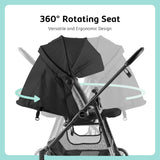 Moon Revo 360 stroller - Black