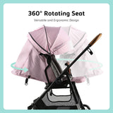 Moon Revo 360 stroller - Pink