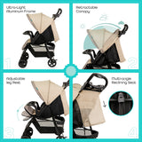 Moon Metro Urban Baby Stroller - Beige