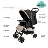Moon Metro Urban Baby Stroller - Black
