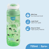 Moon Kids Water Bottle 735ml - Green