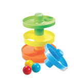 Moon Spiral Ball Ramp Tower - Ball Drop and Roll Activity Playsets