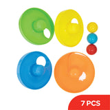 Moon Spiral Ball Ramp Tower - Ball Drop and Roll Activity Playsets