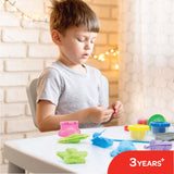 Moon Funny Dino Dough Creations Set of 4 with Molds