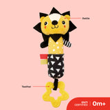 Moon Soft Rattle Plush Toy - Lion
