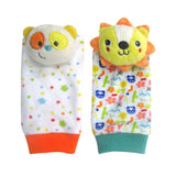 Moon Tiny Tots Foot Rattle - Fox