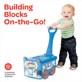 Moon Little Wagon Blocks Toys Police Car -30Pcs