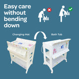 Moon Changing Station - Baby Elephants with Balloons