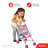 Moon Baby Doll Buggy-Pretend To Play - Pink