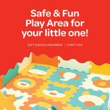 Moon Activity Floor Mat Puzzle Animal World - 9Pcs