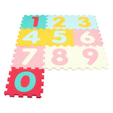 Moon Activity Floor Mat Puzzle Numbers - 10Pcs