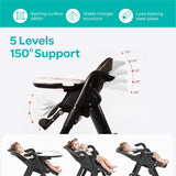 Moon Trestle Foldable Baby Highchair - Black