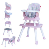 Moon 6 in 1 High Chair - Pink