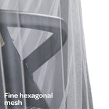 Moon Universal Stroller Mosquito Mesh Net For Stroller - White