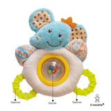 Moon Soft Rattle Toy - Elephant