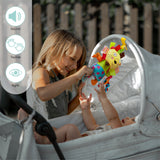 Moon Soft Rattle Plush Toy - Roar