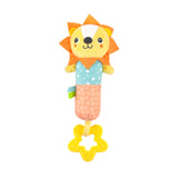 Moon Jungle Friends Soft Rattle Toy - Lion