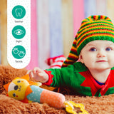 Moon Jungle Friends Soft Rattle Toy - Lion