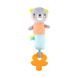 Moon Jungle Friends Soft Rattle Toy - Bear