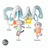 Moon Jungle friends Activity Spiral Toy