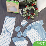 Moon Baby Clothing Combo Set of 7 - Elephant Print