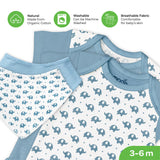 Moon Baby Clothing Combo Set of 7 - Elephant Print