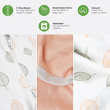 Moon Swaddle Pods 0M-2M - Orange and Forest Print