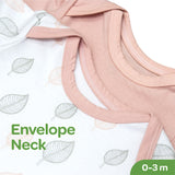 Moon Organic Sleep Gown - Orange and Forest Print (Pack of 2)