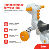 Moon Learning Fun Dinosaur Trike Bike - Grey