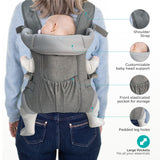Moon KaryGo 2-in-1 Baby Carrier - Grey