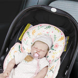 Moon Body Support Car Seat With Warm Pad Cushion - Flowers