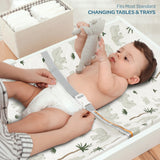 Moon Waterproof Contour Diaper Changing Mat Pad - Elephant