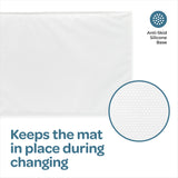 Moon Waterproof Changing Mat - White