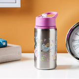 Moon Single Wall Ss Sipper Bottle 530ml - Purple